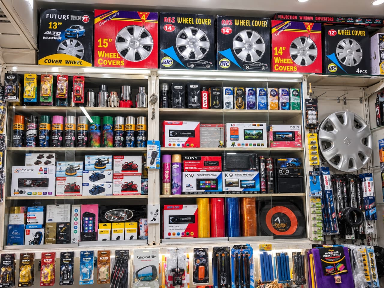 Wheel covers and exterior car accessories in Islamabad